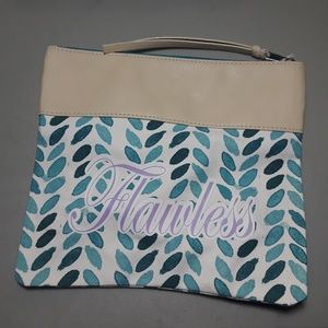 New! Adorable "Flawless" makeup bag